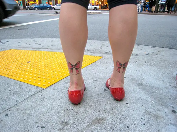 Cute Lower Leg Tattoos
