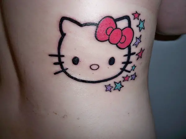 Hello Kitty Wrist Tattoo  Hello kitty tattoos Cat tattoo small Small  tattoos