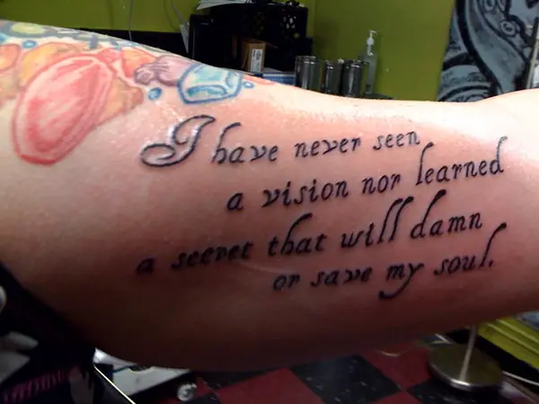 Live life tattoos