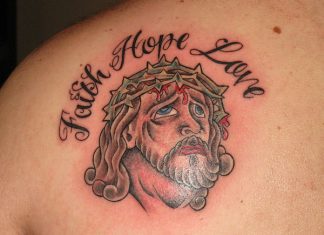 25 Precious Faith Hope Love Tattoo