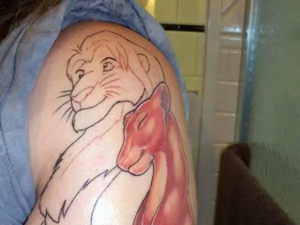 UPDATED 40 Simba Tattoos for Leaders of the Pride