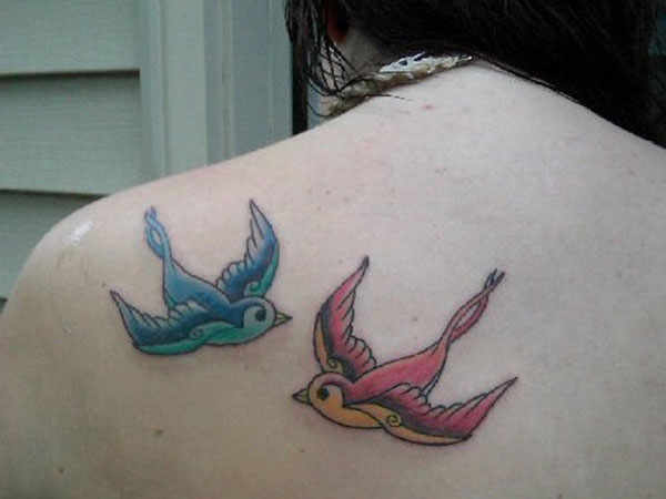 25 Cheerful Love  Bird  Tattoos  SloDive