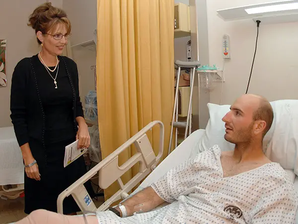 Sarah Palin Hospital Visit