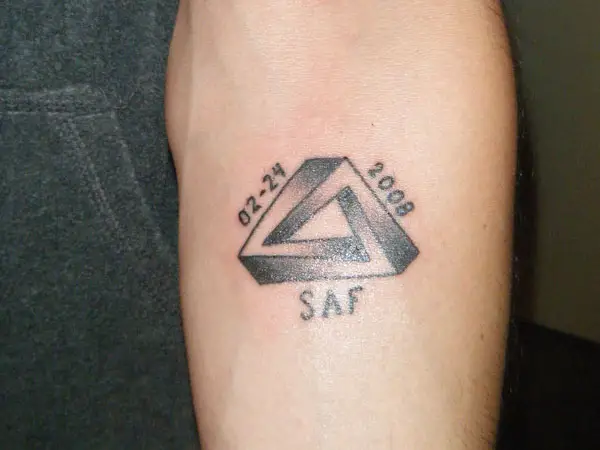 40 Triangle Tattoos  Tattoofanblog