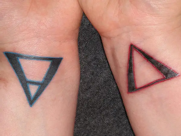 Triangle Tattoo Designs - 25 Stunning Collections | Design Press