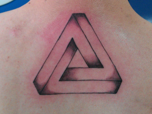 Interlocked Triangle Tattoo