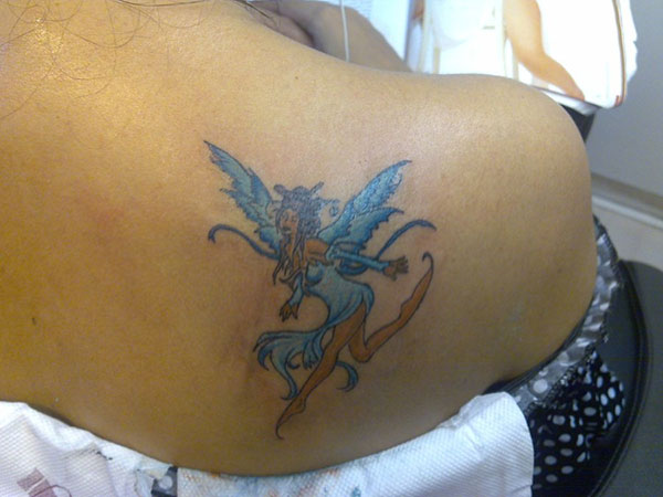 Blue Angel Tattoo