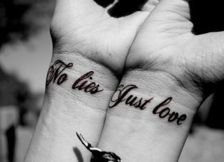 25 Overwhelming No Lies Just Love Tattoo Designs