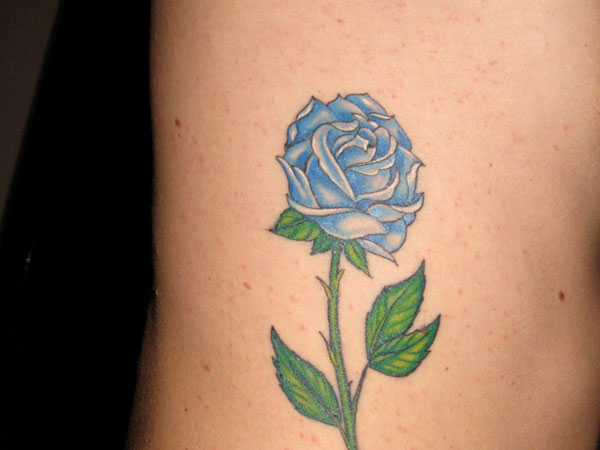 Top 81 Best Blue Rose Tattoo Ideas  2021 Inspiration Guide  Blue rose  tattoos Rose neck tattoo Forearm tattoo women