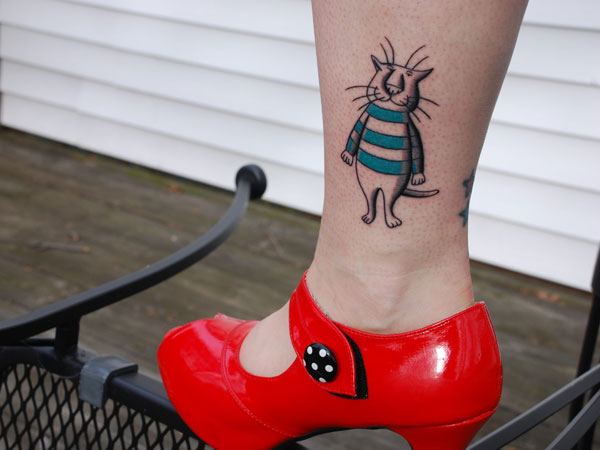 Leg Tattoo