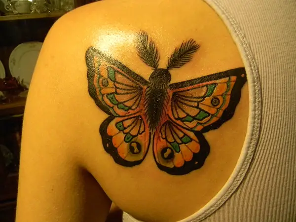 Feather Fly Tattoo