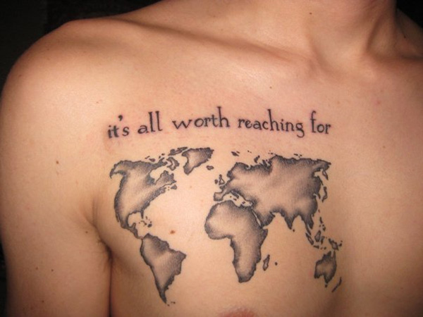 World Travel Tattoo