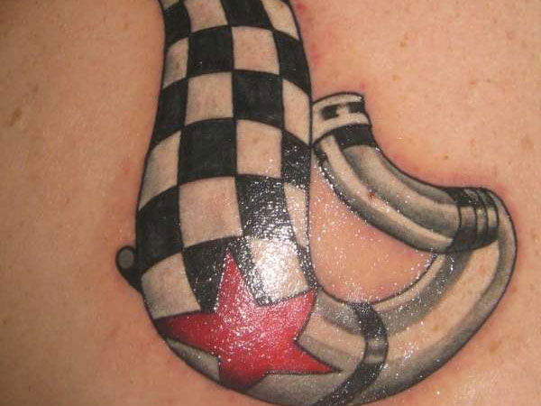 Chess Star Interesting Tattoo Design