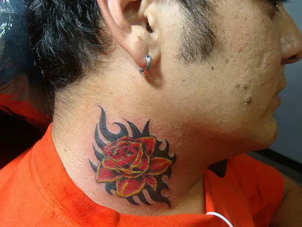 25 Exceptional Tribal Rose Tattoos