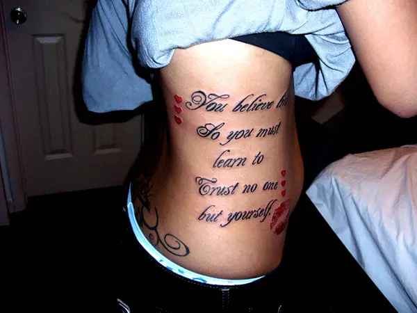 Catholic religious quotes tattoos