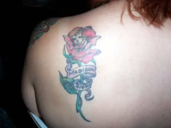 Ancient Rose Tattoo