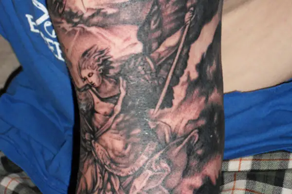 Warrior Angel Tattoo