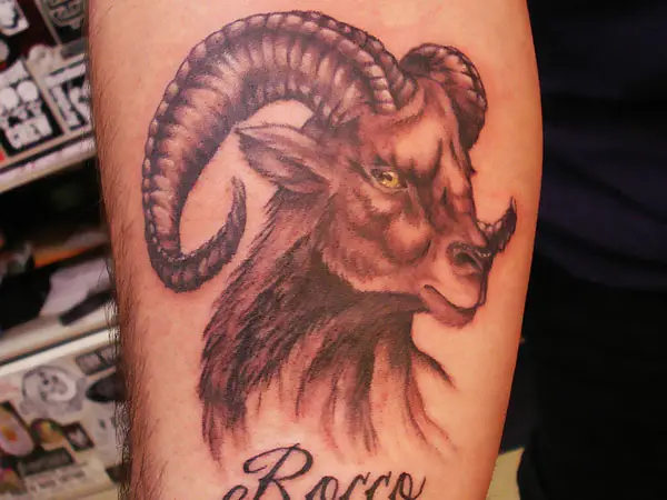Excellent Aries Tattoo