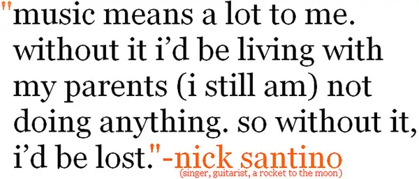 Nick Santino Quote
