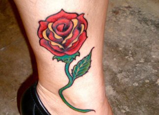 23 Uplifting Rose Tattoos For Women