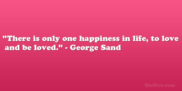 George Sand Quote