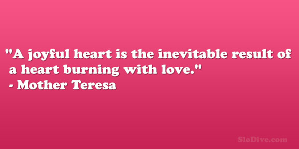 Mother Teresa Quote