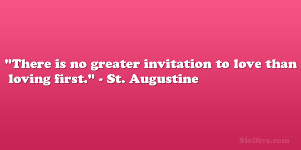 St. Augustine Quote