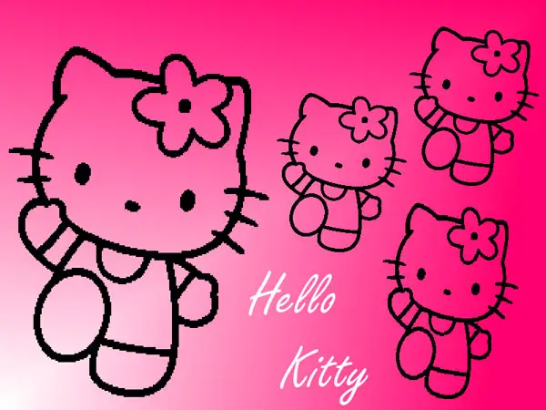 Hello Kitty Twitter Backgrounds 23 Different Collections Design