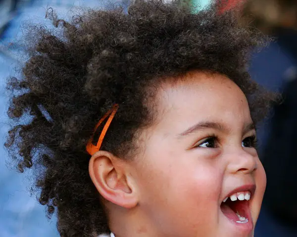 Playful Curly Hairstyle