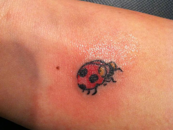 Little Ladybug Tattoo