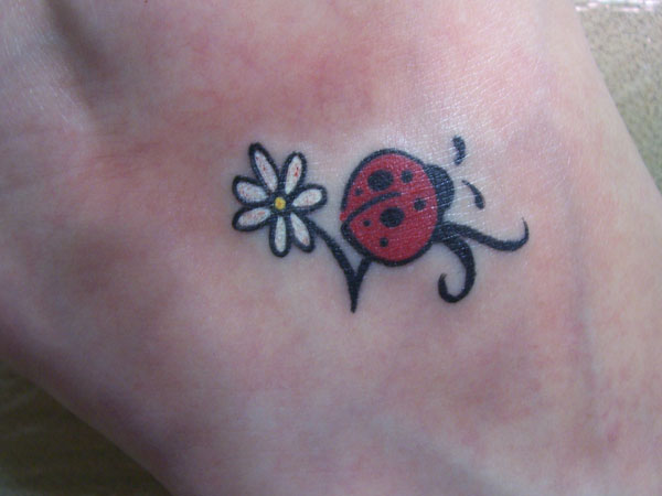 Lovely Ladybug Tattoo