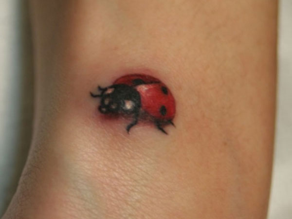 Cool Ladybug Tattoo
