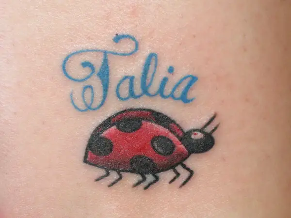 Tribute Ladybug Tattoo