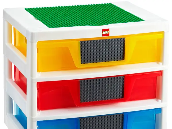 Colorful Lego Storage