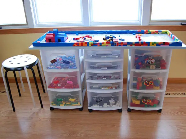 Lego Storage Table