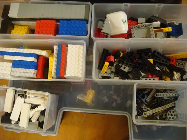 Compartment Lego Storage