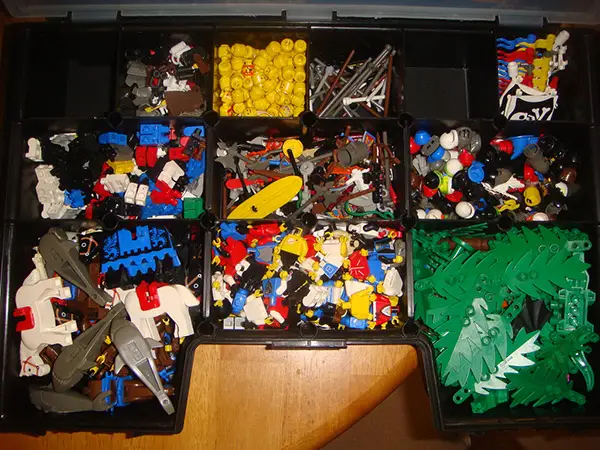 Organized Lego Storage