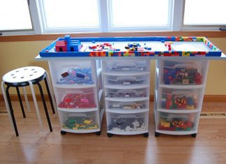 An Imposing Collection of 23 Lego Storage Ideas