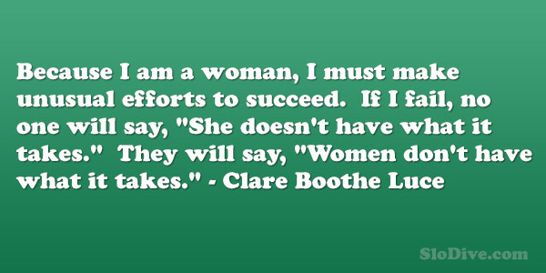 Clare Boothe Luce Quote