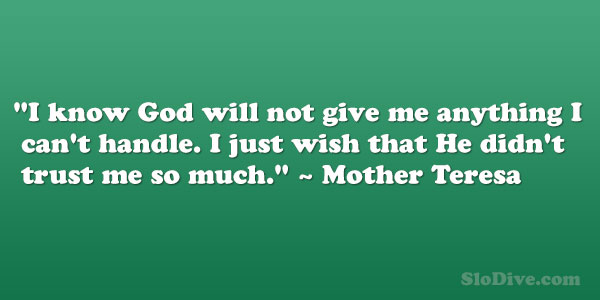 Mother Teresa Quote