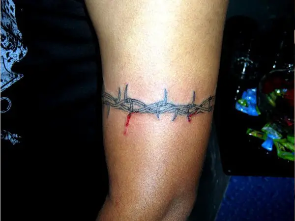 Top 61 Barbed Wire Tattoo Ideas  2021 Inspiration Guide