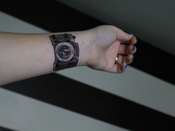 18 Best Camera Tattoos  Digital Camera Tattoo Ideas  Psycho Tats
