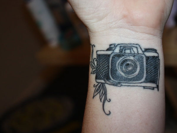 Tattoo Camera Photography Media Creative Film Concept Stock Image  Image  of glamour tattoo 85117107