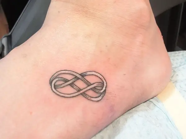 Foot Infinity Tattoo