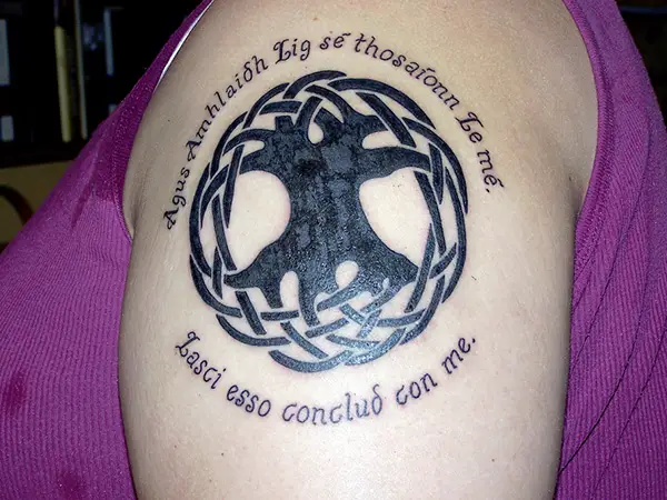 Gaelic Celtic Tattoo