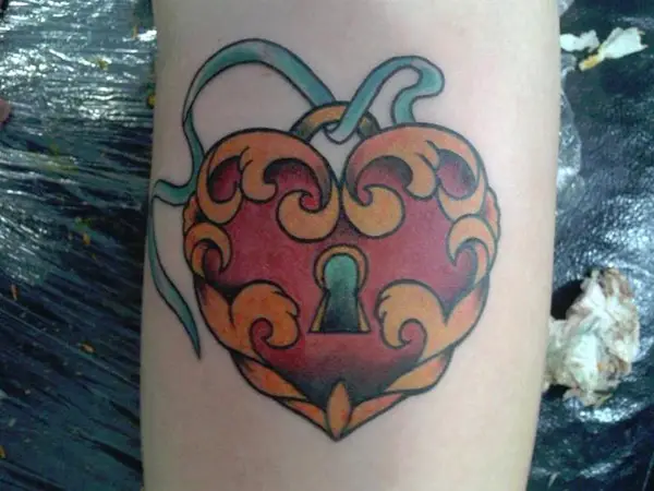 Red And Orange Tattoo