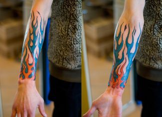 32 Warm Flame Tattoos