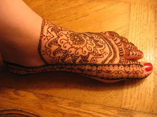 Designer Foot Mehndi