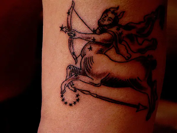 Inspirational Sagittarius Tattoo