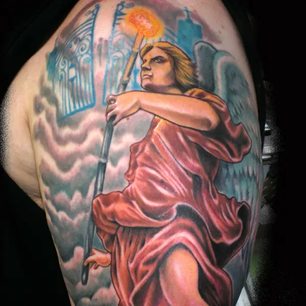 30 Perfect St Michael Tattoo Design Ideas